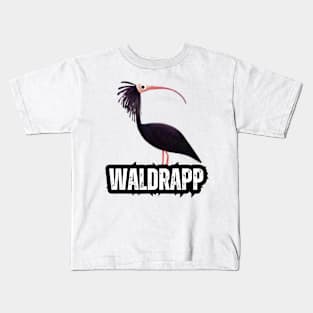 Waldrapp, northern bald ibis, hermit ibis Kids T-Shirt